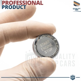 Engine Start Stop Button for Bmw E VERSIONS | START STOP ENGINE Button CRYSTAL Chromed