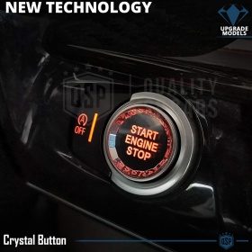 Botón de Arranque START STOP  para Bmw VERSIONES G & F con Botón OFF | Pulsador Arranque Motor CRISTAL