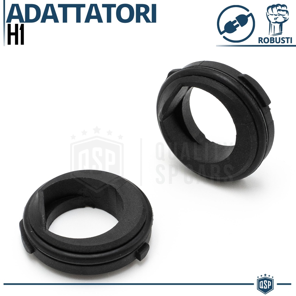 2 Adaptadores de Retenedor H1 para Volvo, Soporte Bombillas Para Montaje de LED y Xenon
