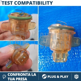 2 Adaptadores de Retenedor H1 para Volvo, Soporte Bombillas Para Montaje de LED y Xenon