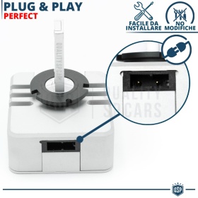 Kit LED D5S | Conversión PERFECTA de Xenon HID a LED | Luz Blanca Potente 6000K 12000LM