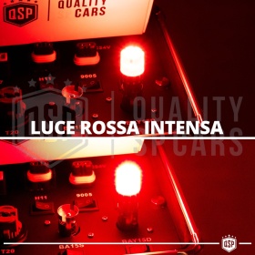 1x Bombilla LED P21/5W - BAY15D CANbus ROJA | Luz Potente "Difusa" | 700 LUMEN