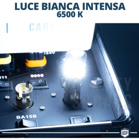 2x Bombillas LED P21W - BA15S CANbus 1700LM | Luz Blanco Frío 6500K 3400 LM | No Error