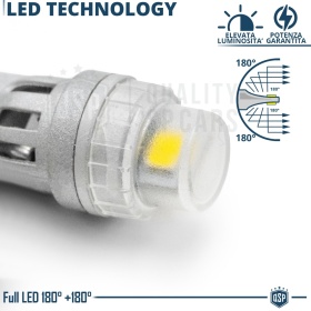 2x Bombillas LED T10 W5W CANbus | Luz Potente Blanco Frío 6500K | Plug & Play