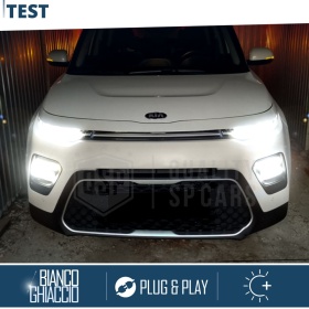 Kit LED HB3 para KIA SOUL 3 Luces de Cruce + Carretera Lenticulares | CANbus 6500K 8000LM