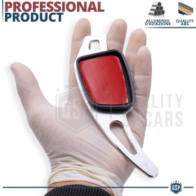 PALETTE Cambio al Volante per AUDI A3 (8V) Restyling | Leve Paddle Acciaio Silver