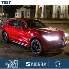 Kit LED H7 para Alfa Romeo Stelvio desde 2016 Luces de Cruce CANbus | 6500K Blanco Frío 8000LM