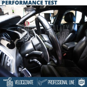 2 Levas de Volante para AUDI Q7 (4L) 10-15 | Levas de Cambio en Aluminio Silver