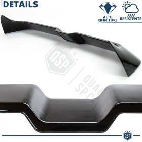 SPOILER Alerón Trasero PARA Audi A3 8V Sportback | Labio Maletero Techo NEGRO RS3 Style