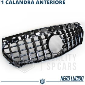Parrilla REJILLA Delantera para MERCEDES CLA W117 | Negro Brillante