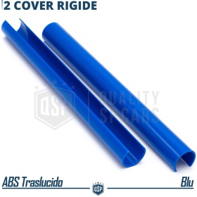 Blue Crash Bar Covers for BMW 1 Series F20 F21 Front Grill | Rigid Radiator Protection Bars