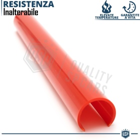 Barras Soporte Rejilla Rojas para BMW Serie 4 F32 F33 F36 | Tiras Rigidas Protección Radiador