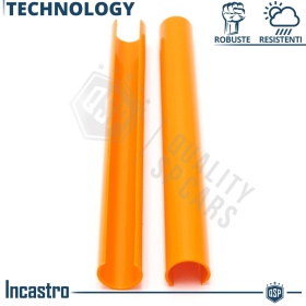 Orange Crash Bar Covers for BMW Z4 G29 Front Grill | Rigid Radiator Protection Bars