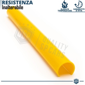 Yellow Crash Bar Covers for BMW X3 G01 Front Grill | Rigid Radiator Protection Bars