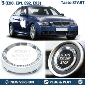 Botón de Arranque START STOP para Bmw Serie 3 E90 E91 E92 E93 | Pulsador Arranque CRISTAL