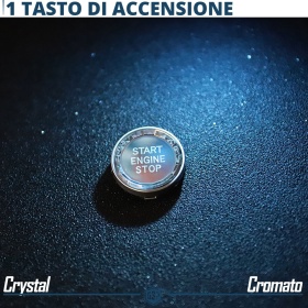 Engine Start Stop Button for Bmw 5 Series E60, E61 | START STOP Button CRYSTAL Chromed
