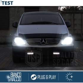 Kit LED H7 para Mercedes CLASE V W639 03-10 Luces de Cruce | Bombillas Led Canbus 6500K 12000LM