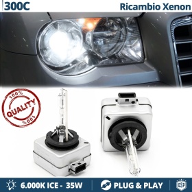 2x Bombillas Xenon D1S de Repuesto para CHRYSLER 300 C  Luz 6.000K Blanco Frio Lámpara 35W