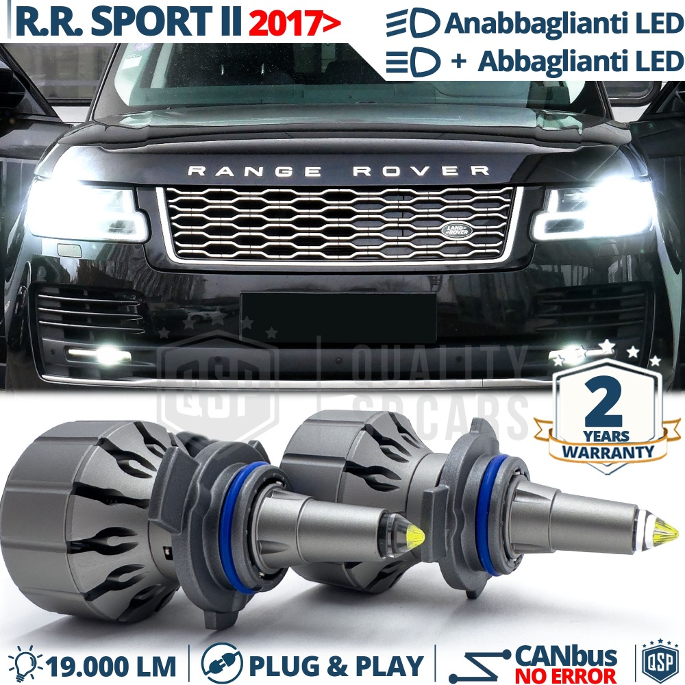 Kit LED HIR-2 para RANGE ROVER SPORT 2 Facelift Luces de Cruce + Carretera CANbus 6000K