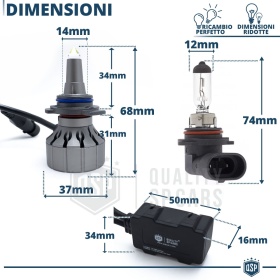 Kit LED HIR-2 para RANGE ROVER SPORT 2 Facelift Luces de Cruce + Carretera CANbus 6000K