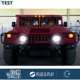 Kit LED para HUMMER H1 Luces de Cruce + Carretera | 6500K 12000LM CANbus