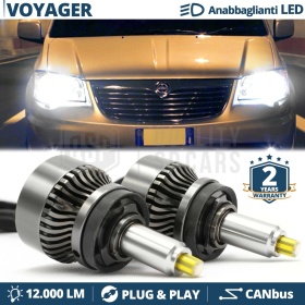Kit LED H11 para LANCIA VOYAGER Luces de Cruce Lenticulares | CANbus  6500K 12000LM