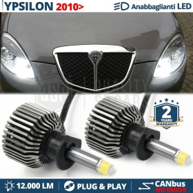 KIT LED H1 para LANCIA YPSILON 843 (desde 2010) Luces de Cruce Lenticulares | Luz Blanca 12000LM | CANbus