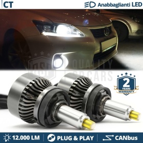 Kit LED H11 para LEXUS CT Luces de Cruce | Bombillas CANbus Blanco Frio 6500K 12000LM