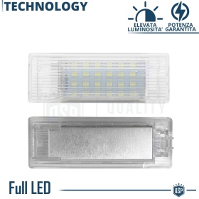 2 Luces de Guantera LED para BMW i3 | Luces Interiores Coche BLANCAS | CANbus NO Errores