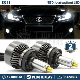 Kit LED H11 para LEXUS IS 2 Luces de Cruce | Bombillas CANbus Blanco Frio 6500K 12000LM