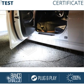 2 Luces de Cortesia LED para Lamborghini Gallardo | Plafones Debajo Puerta Luz BLANCA CANbus