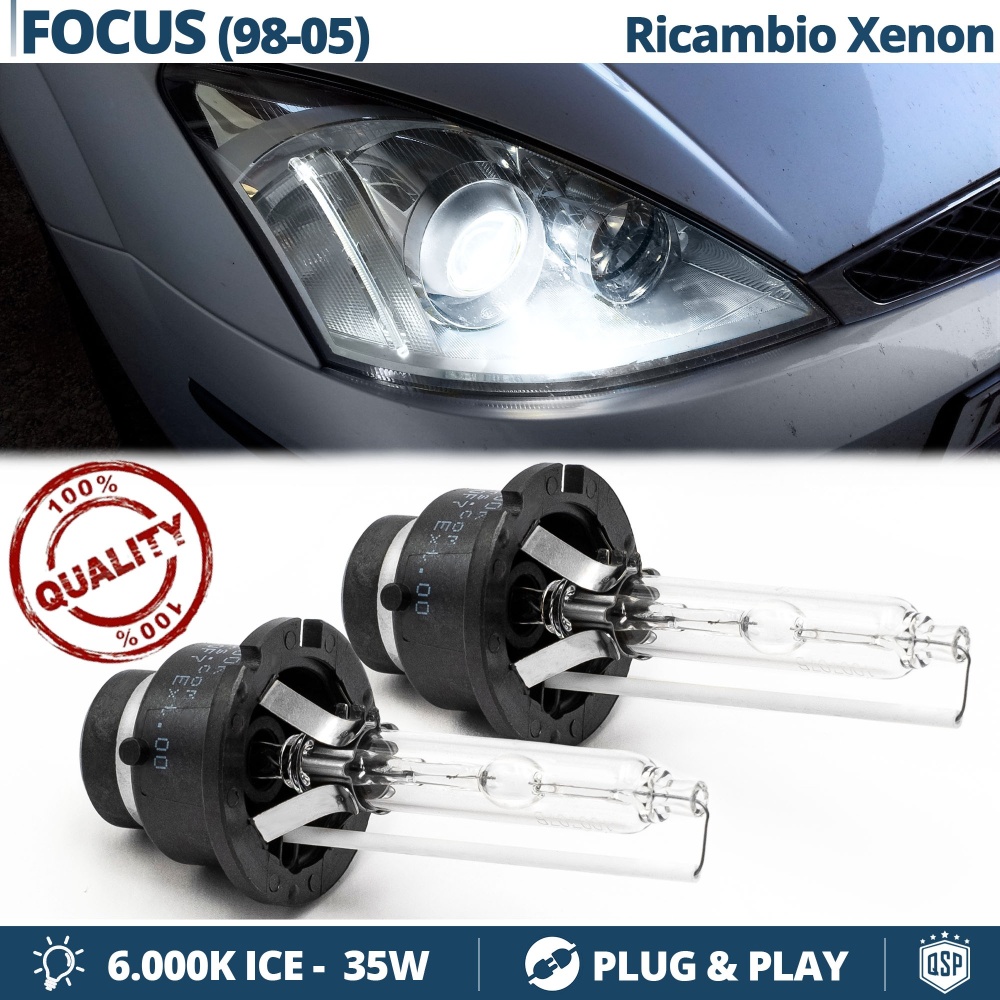 2x D2S Xenon Brenner Scheinwerferlampe für FORD FOCUS mk1 Ersatzlampe 6.000K Weiße 35W 2x D2S Xenon Brenner Scheinwerferlampe für FORD FOCUS mk1 Ersatzlampe 6.000K Weiße 35W