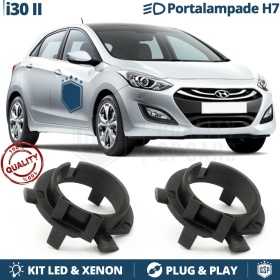 2X Adaptatores del Retenedor Soporte Bombilla para Montaje KIT LED H7 para HYUNDAI i30 2 (11-16)