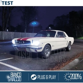 2 Faros Delanteros LED 7" para FORD MUSTANG MK1 6500K | Luces de Cruce + Carretera