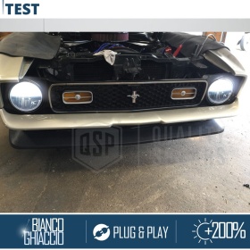 2 Faros Delanteros LED 7" para FORD MUSTANG 2 6500K | Luces de Cruce + Carretera