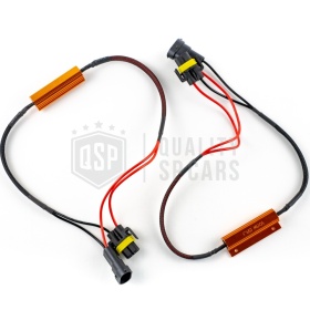 X2 Resistencias Canbus 100W-5 OHM para Led H9 Cancelador Error Decodificador Suplementario