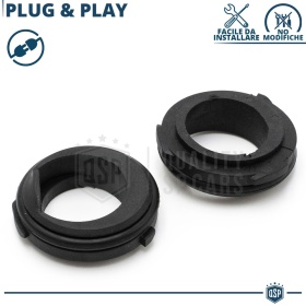 2 Adattatori Portalampada H3 per Volvo S40 1, V40 Restyling per Montaggio Kit LED Xenon