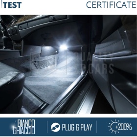 2 Luces de Pies LED para BMW X6 E71 | Luces Interiores Coche BLANCAS | CANbus NO Errores