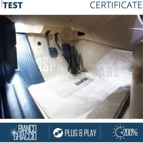 2 LED Footwell Lights for BMW 3 Series F30, F31 | Interior ICE White Lights CANbus Error FREE