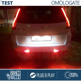 2 Luces de Matrícula LED para CITROEN C5 2 | Plafones Led CANbus 6500K Blanco Frío