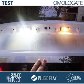 2 Luces de Matrícula LED para PEUGEOT 406 SW (99-05) | Plafones Led CANbus 6500K Blanco Frío