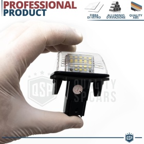 2 Luces de Matrícula LED para PEUGEOT 406 SW (99-05) | Plafones Led CANbus 6500K Blanco Frío