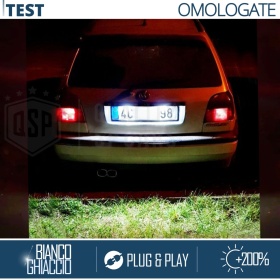 2 Luces de Matrícula LED para SKODA OCTAVIA MK1 | Plafones CANbus 6500K Blanco Frío