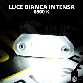 2 Luces de Matrícula LED para SKODA OCTAVIA MK1 | Plafones CANbus 6500K Blanco Frío