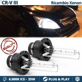 2x Bombillas Xenon D2S de Repuesto para HONDA CR-V 3 Luz 6.000K Blanco Frio Lámpara 35W