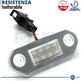 2 LED License Plate Lights for VOLKSWAGEN GOLF 3 | CANbus, Plug & Play | 6500K Cool White