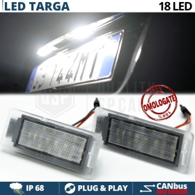 2 Éclairage Plaque d' Immatriculation LED pour Opel INSIGNIA A Sports Tourer (13-17) | CANbus Lumière Blanche