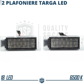 2 Éclairage Plaque d' Immatriculation LED pour Opel INSIGNIA A Sports Tourer (13-17) | CANbus Lumière Blanche
