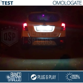 2 Éclairage Plaque d' Immatriculation LED pour Opel INSIGNIA A Sports Tourer (13-17) | CANbus Lumière Blanche