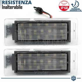 2 Éclairage Plaque d' Immatriculation LED pour Opel INSIGNIA A Sports Tourer (13-17) | CANbus Lumière Blanche